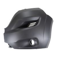 Coin de pare-chocs, avant gauche, gris avec trou NSW