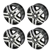 Jeu de jantes alliage noir argent 16" d'origine