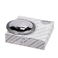 Cache moyeu de roue chromé pour jantes aluminium