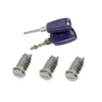 Jeu de cylindres de serrure 3 pièces