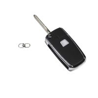 Boîtier clé clé 1 bouton pliable *noir / bleu*