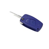 Boîtier Clé Clé 2 Bouton pliable *Bleu*