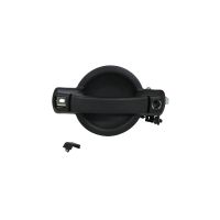 Poignée de porte à l'extérieur de la porte arrière sans cylindre de serrure