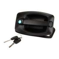 Poignée de porte arrière avec cylindre de serrure Magneti Marelli