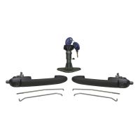 Ensemble de poignée de porte avant droite et gauche et serrure arrière