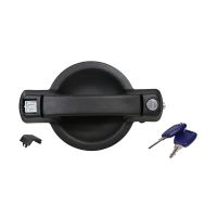 Poignée de porte / coulissante droite avec serrure + clé