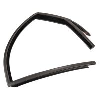 Porte arrière en caoutchouc profilé à gauche