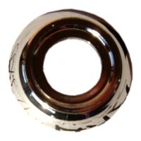 Manivelle de fenêtre rosace chrome