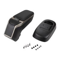 Accoudoir central argenté