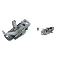 Gâche dans la porte coulissante en haut à droite