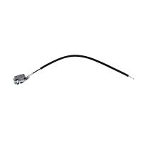 Serrure arrière avec tirette de construction en bas à gauche