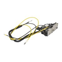 Serrure de porte coulissante à droite