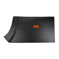 Barre de pare-chocs à droite derrière l'essieu arrière