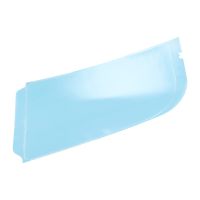 Bande de garniture extérieure, s'élargissant à l'arrière