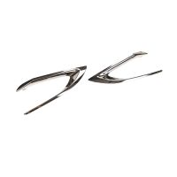 Baguettes chromées pour grilles de radiateurs