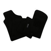 Jeu de 4 tapis de sol en velours avec emblème 500