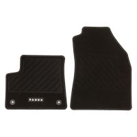 Ensemble de 4 tapis de sol en velours