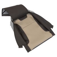 Housse de siège coussin de siège beige sable