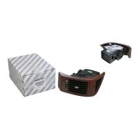 Buse d'air droite imitation bois