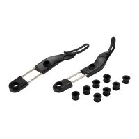 Jeu de guides de ceinture de sécurité noir