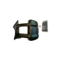 Rétroviseur extérieur gauche réglable manuellement Capteur de température Bras de rétroviseur long de 5 watts