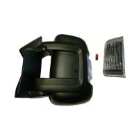 Rétroviseur extérieur gauche, rabattable électriquement, capteur de température 5 W, bras de rétroviseur court