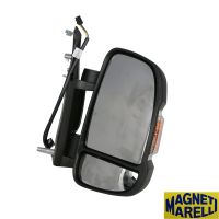 Rétroviseur extérieur droit rabattable électriquement 16 W bras de rétroviseur court Magneti Marelli