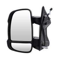 Rétroviseur extérieur gauche à réglage électrique Sonde de température 16W bras de rétroviseur court