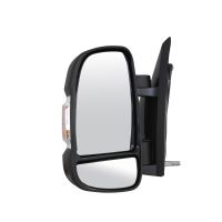 Rétroviseur extérieur gauche, rabattable électriquement, capteur de température 16W, bras de rétroviseur court