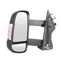 Rétroviseur extérieur gauche électr. capteur de température réglable 16W bras de miroir long