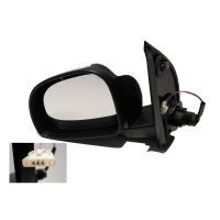 Rétroviseur extérieur gauche électriquement noir