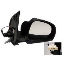 Rétroviseur extérieur droit électriquement noir