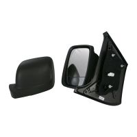 Rétroviseur extérieur complètement court gauche manuel noir