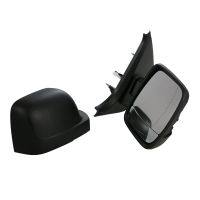 Rétroviseur extérieur complètement court droit manuel noir