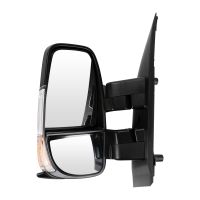 Rétroviseur extérieur gauche entièrement mécanique avec capteur de température bras court