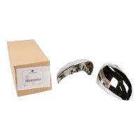 Coques de rétroviseurs extérieurs chromées