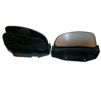 Verre de rétroviseur extérieur, en bas à gauche, chauffé électriquement