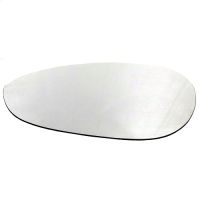 Glace de rétroviseur extérieur chauffante à gauche