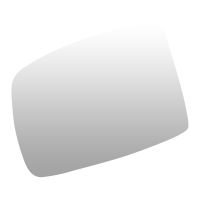 Verre de rétroviseur extérieur à gauche