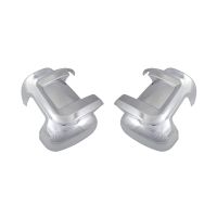 Set capuchon de protection protecteur de rétroviseur chrome