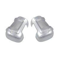 Set capuchon de protection protecteur de rétroviseur chrome