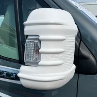 Ensemble de capuchons de protection blancs pour rétroviseurs