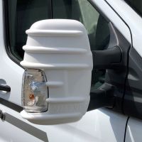 Ensemble de capuchons de protection blancs pour rétroviseurs