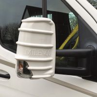 Ensemble de capuchons de protection blancs pour rétroviseurs