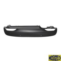 Pare-chocs arrière inférieur apprêté gris