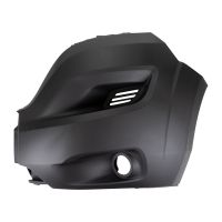 Coin de pare-chocs avant gauche noir