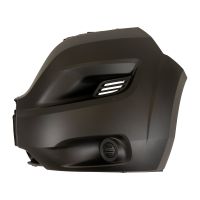 Coin de pare-chocs avant gauche noir