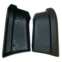 Coin de pare-chocs avant gauche noir