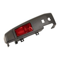 Pare-chocs coin arrière gauche gris avec feu antibrouillard arrière