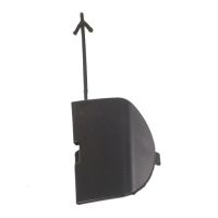 Crochet de remorquage de couverture de pare-chocs avant